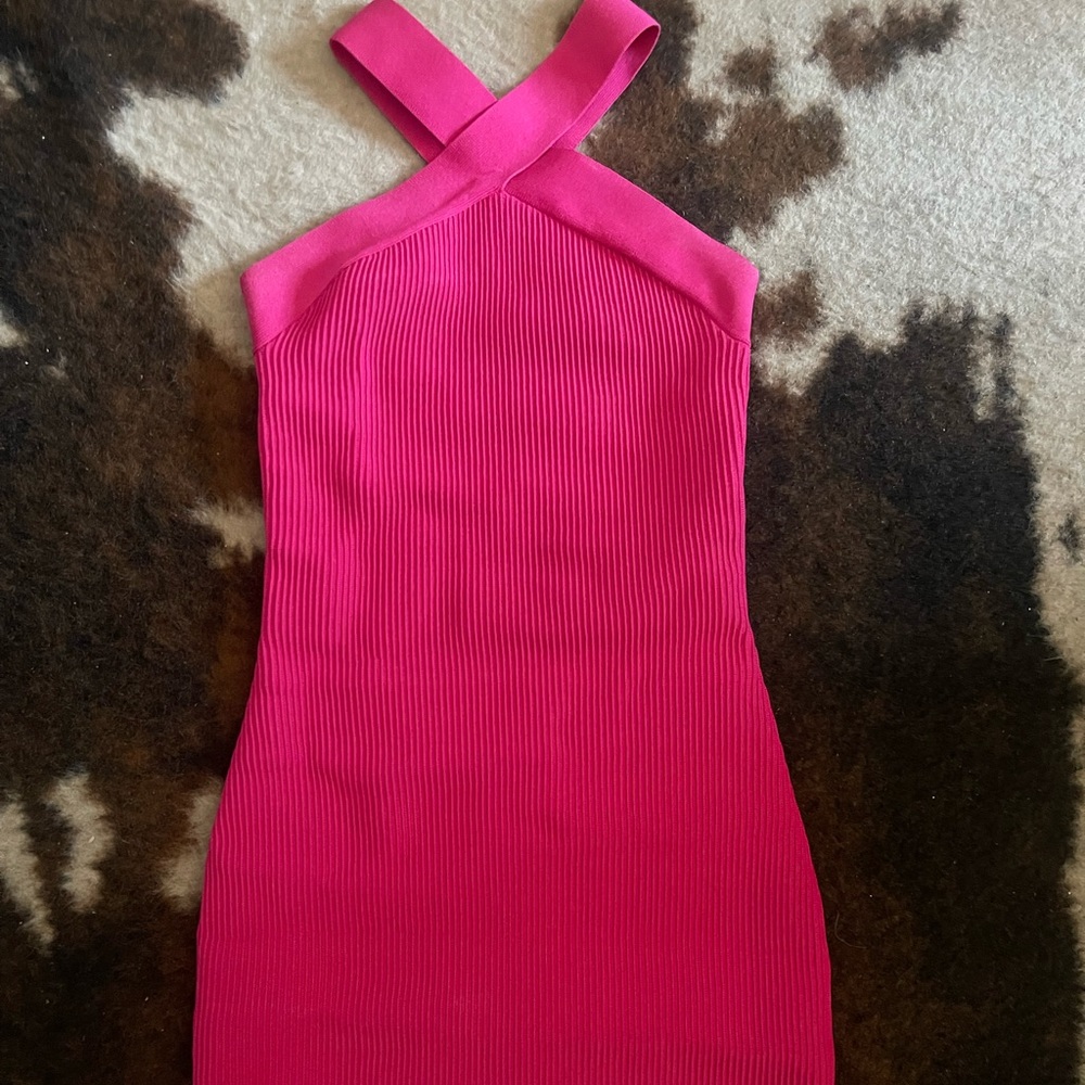 Aritzia Sculpt Knit Criss Cross Dress